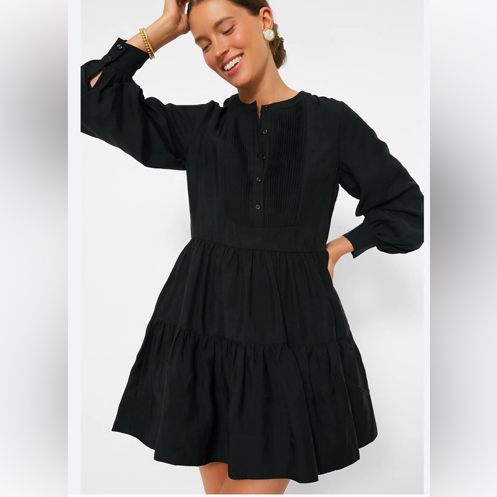 Tuckernuck Hyacinth House Black Amie Dress L